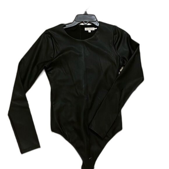 Good American Black latex bodysuit - Picture 3 of 15